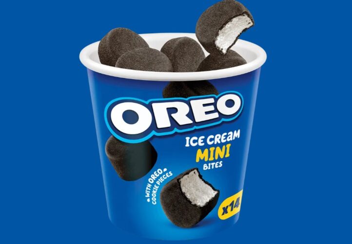 NEW OREO: Ball Top Mini Cones, Mini μέγεθος, full απόλαυση